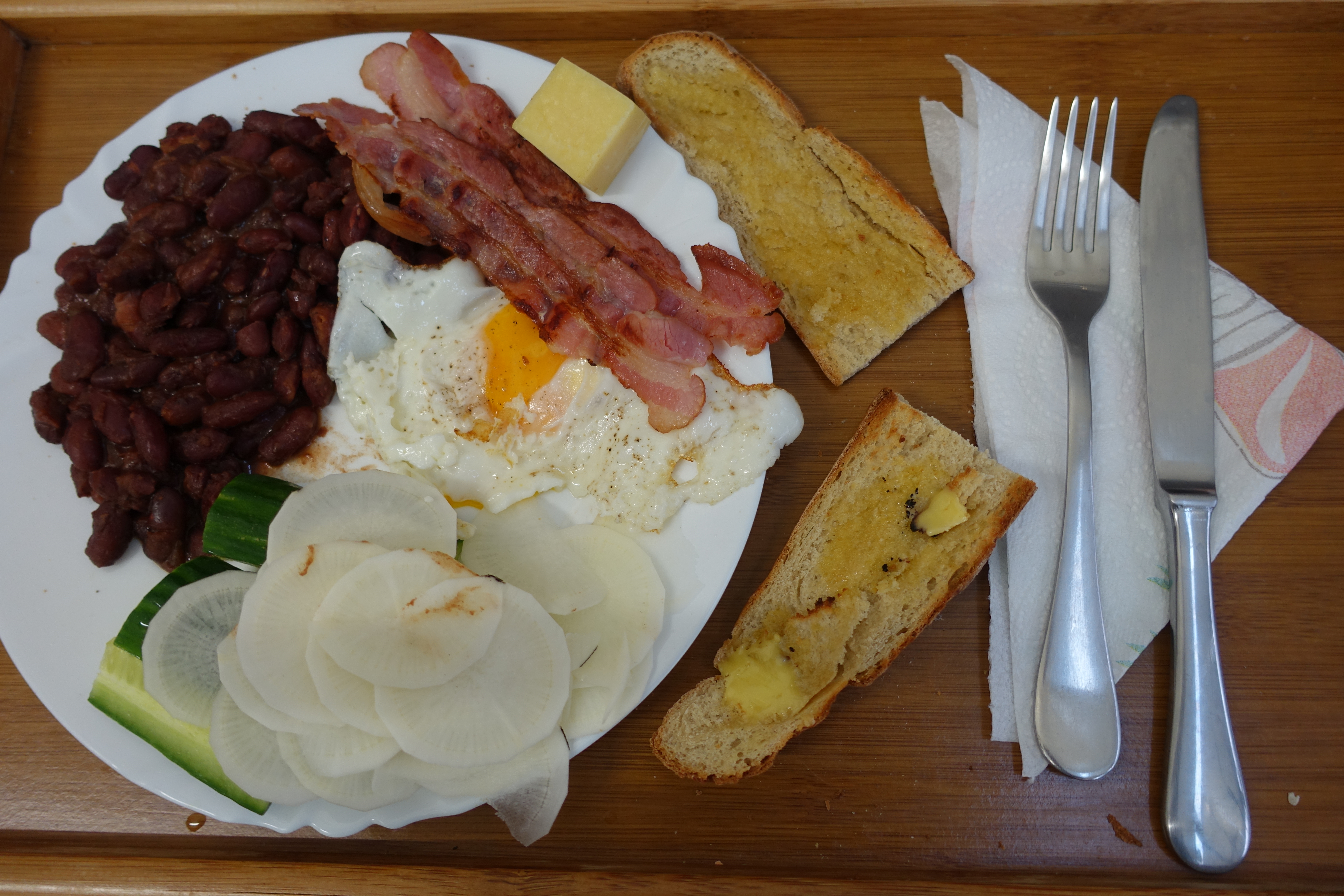 Petit déjeuner anglais